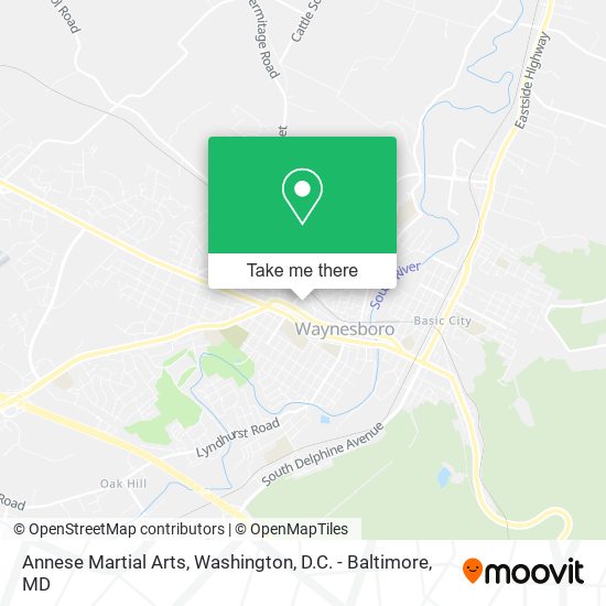 Mapa de Annese Martial Arts