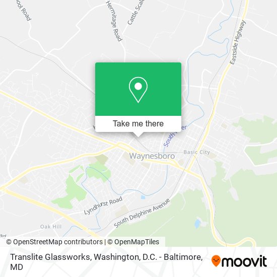 Mapa de Translite Glassworks