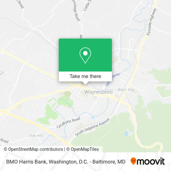 BMO Harris Bank map