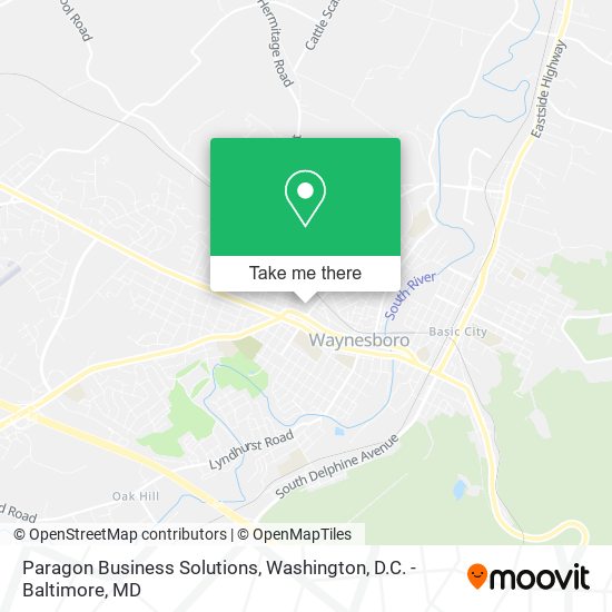 Paragon Business Solutions map