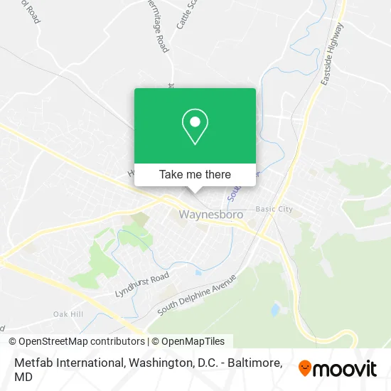 Metfab International map