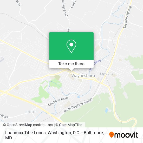 Loanmax Title Loans map