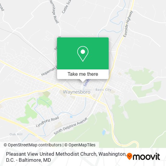 Pleasant View United Methodist Church map