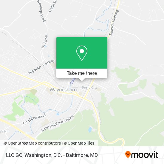 Mapa de LLC GC