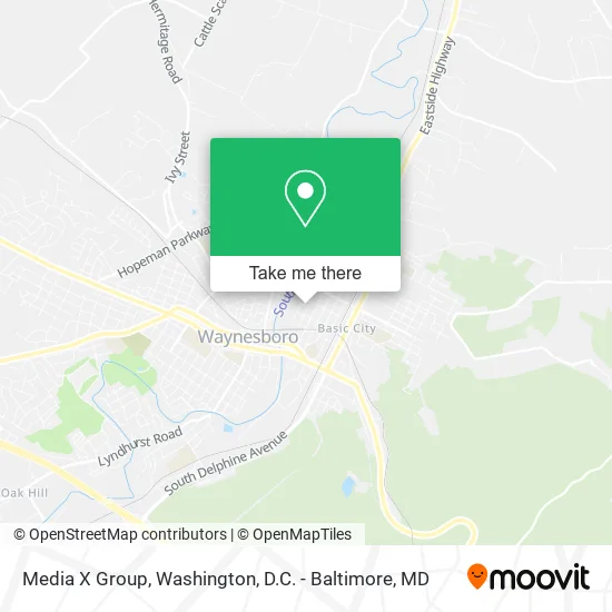 Media X Group map