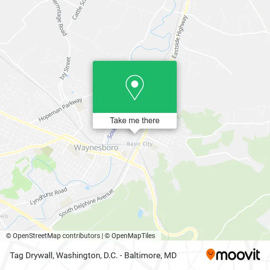 Tag Drywall map