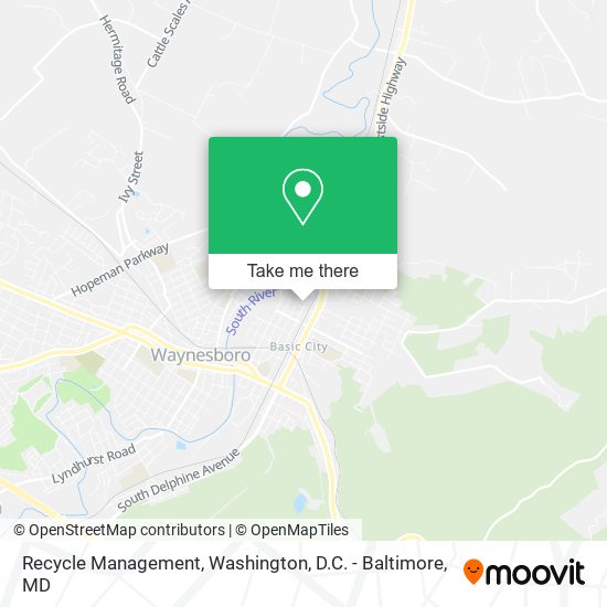 Mapa de Recycle Management