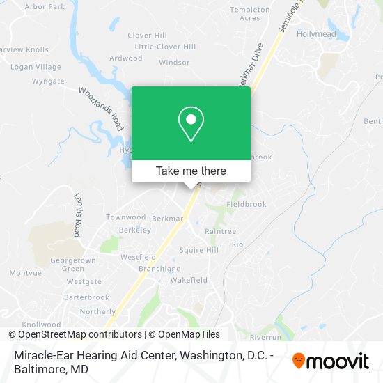 Mapa de Miracle-Ear Hearing Aid Center