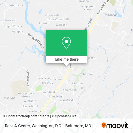 Rent-A-Center map