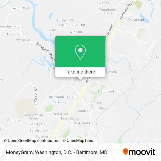 MoneyGram map