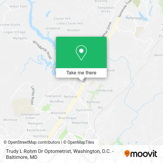 Trudy L Rohm Dr Optometrist map