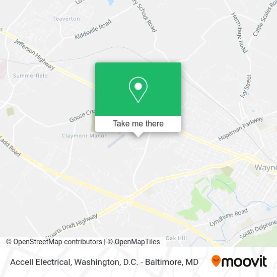 Accell Electrical map