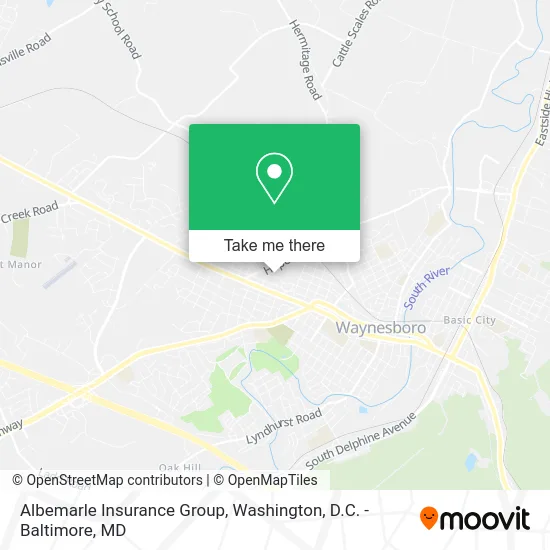 Albemarle Insurance Group map