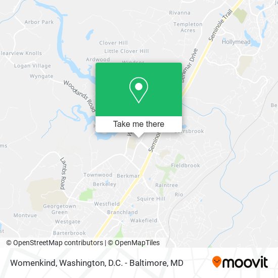 Womenkind map