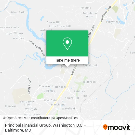 Principal Financial Group map