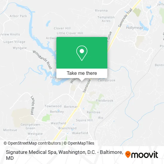 Signature Medical Spa map