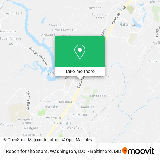 Reach for the Stars map