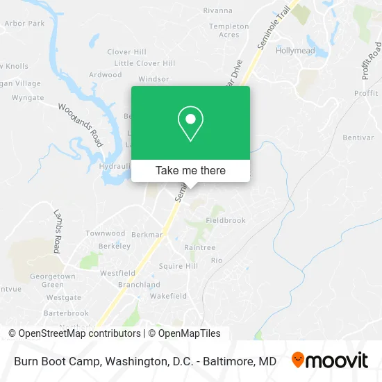 Burn Boot Camp map