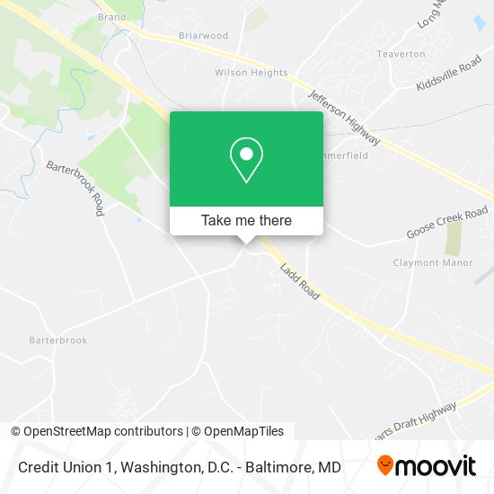 Credit Union 1 map