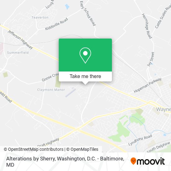 Mapa de Alterations by Sherry