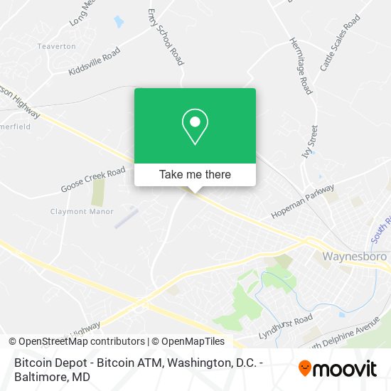 Bitcoin Depot - Bitcoin ATM map