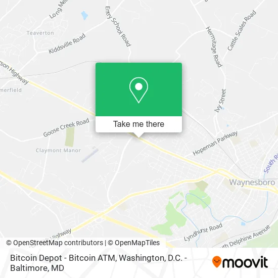 Bitcoin Depot - Bitcoin ATM map