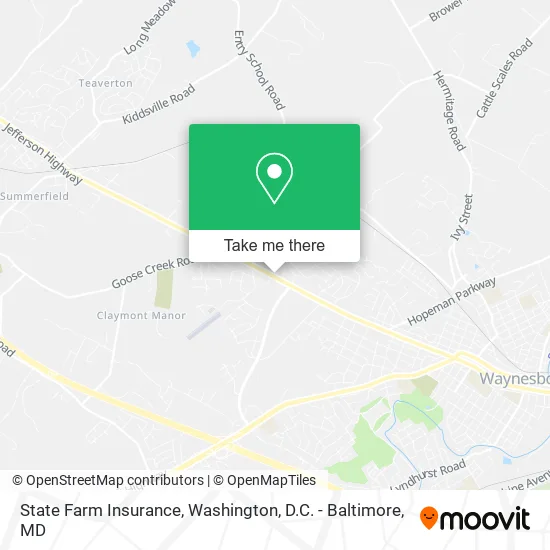 State Farm Insurance map