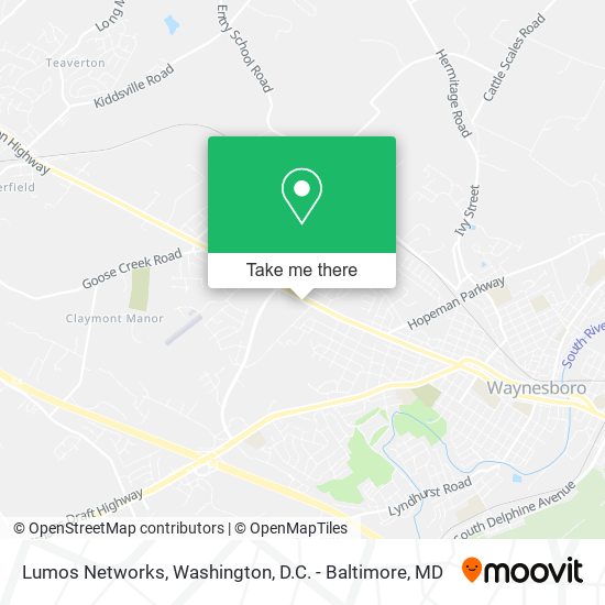 Lumos Networks map