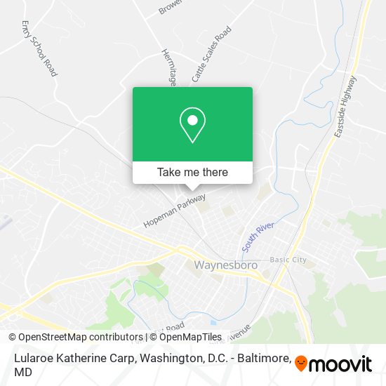 Mapa de Lularoe Katherine Carp