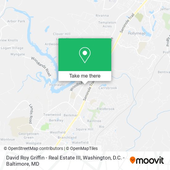 David Roy Griffin - Real Estate III map