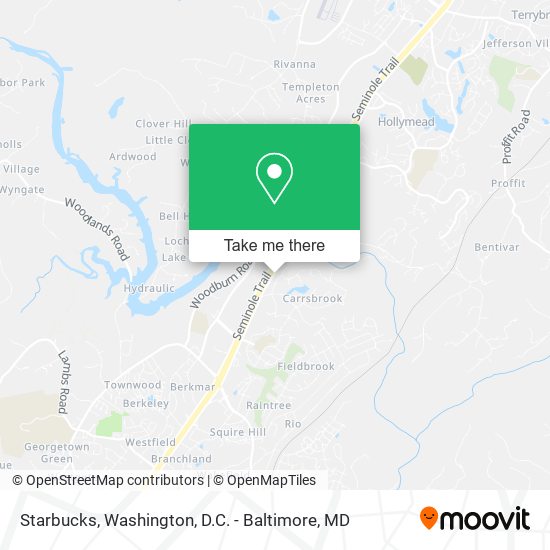Starbucks map