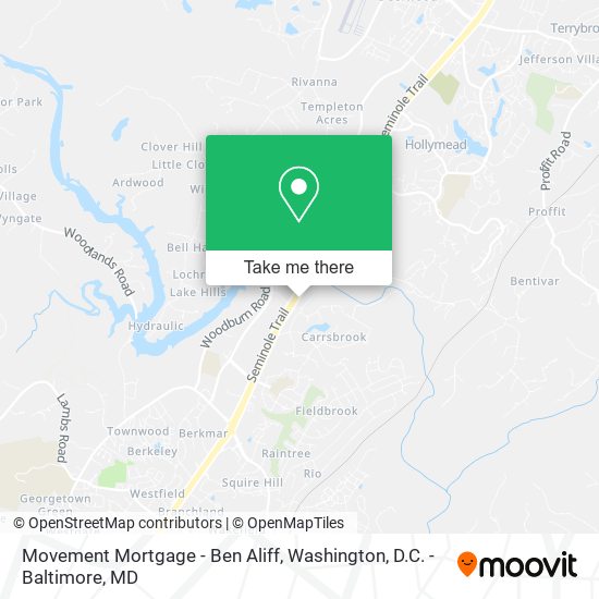 Movement Mortgage - Ben Aliff map