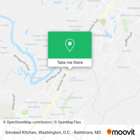 Smoked Kitchen map