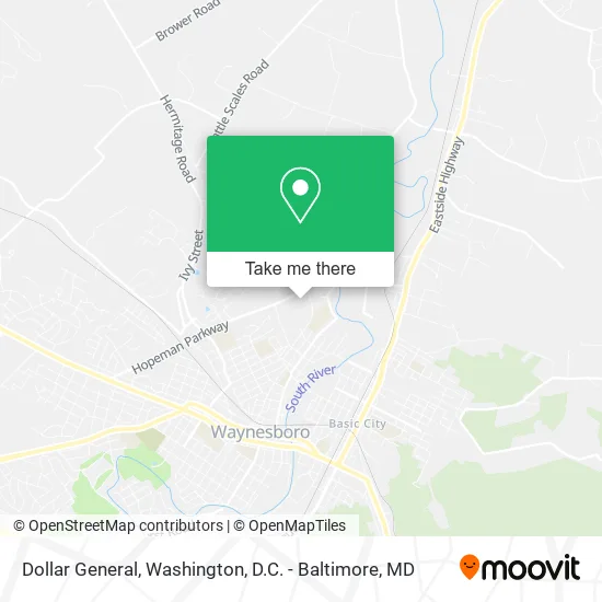 Dollar General map