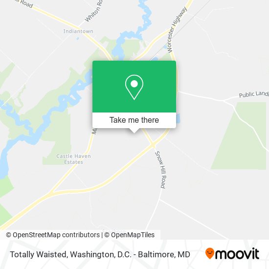 Mapa de Totally Waisted