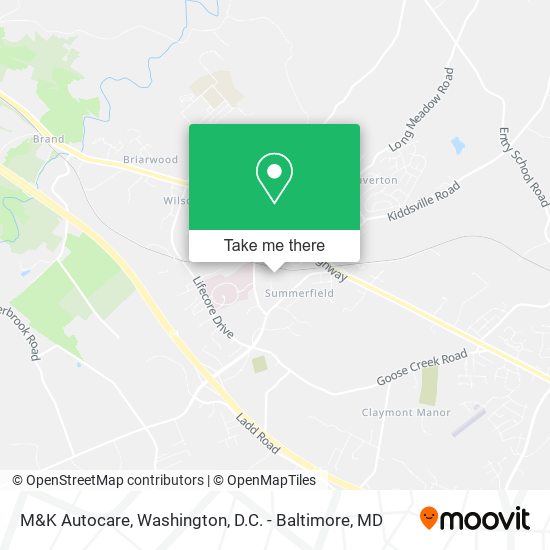 M&K Autocare map