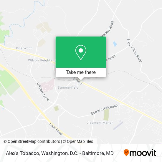 Alex's Tobacco map