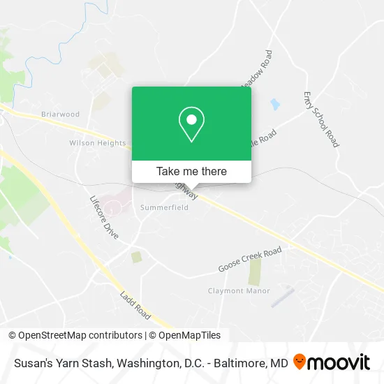 Susan's Yarn Stash map