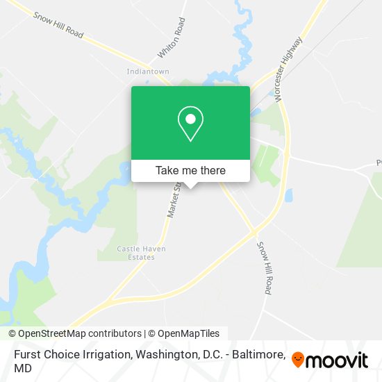 Mapa de Furst Choice Irrigation