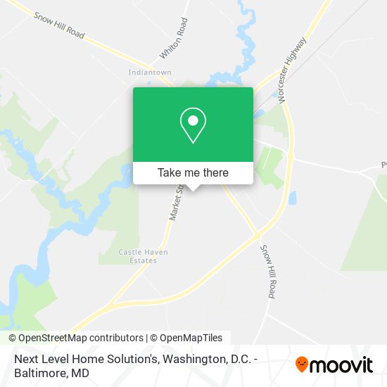 Next Level Home Solution's map