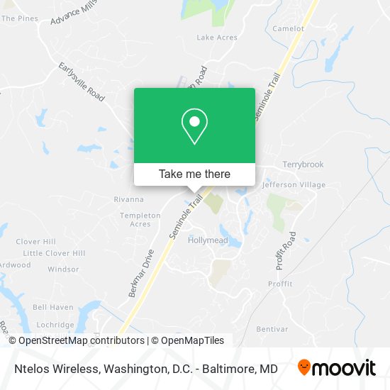 Ntelos Wireless map
