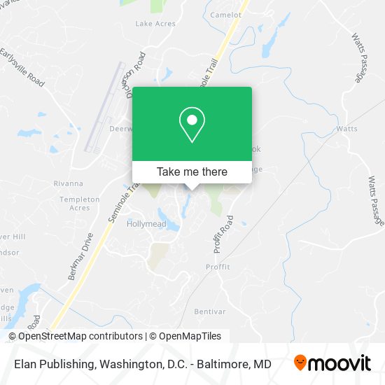 Mapa de Elan Publishing