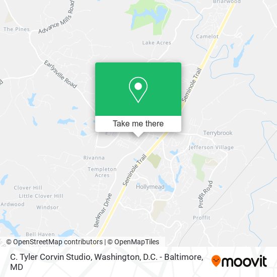 Mapa de C. Tyler Corvin Studio