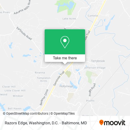 Razors Edge map