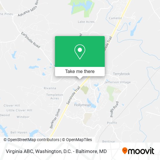 Virginia ABC map