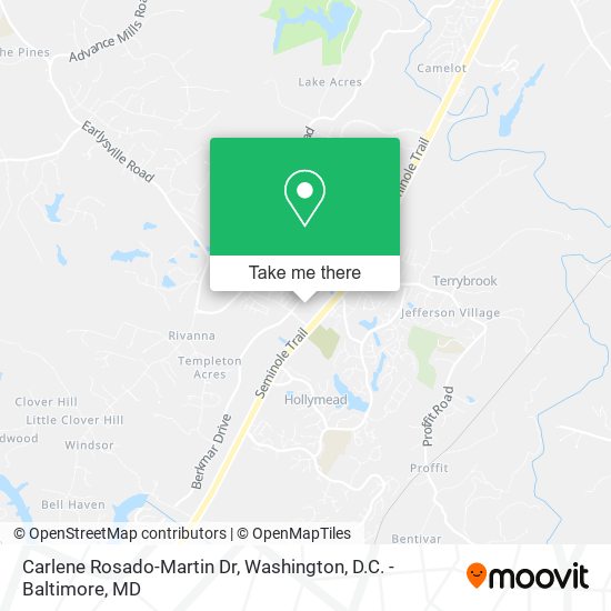 Carlene Rosado-Martin Dr map