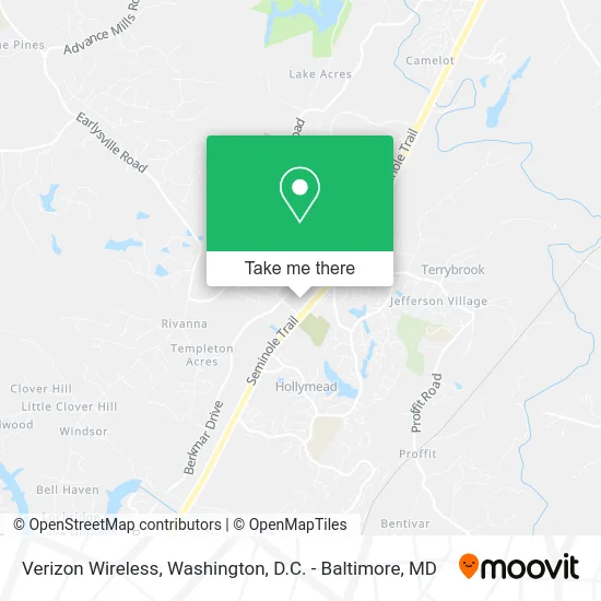 Verizon Wireless map