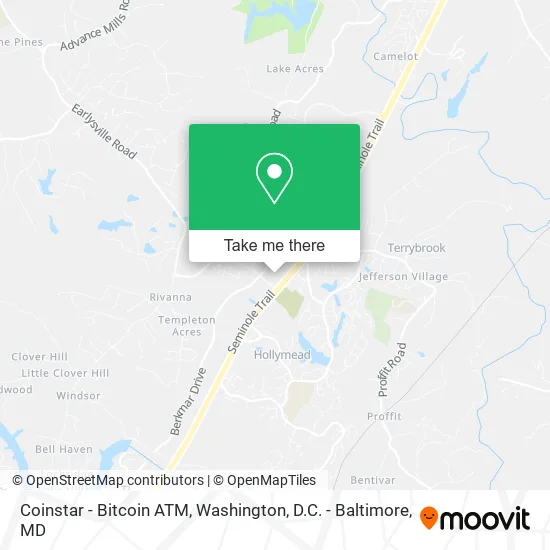 Coinstar - Bitcoin ATM map