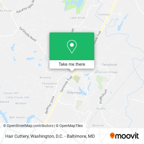 Hair Cuttery map
