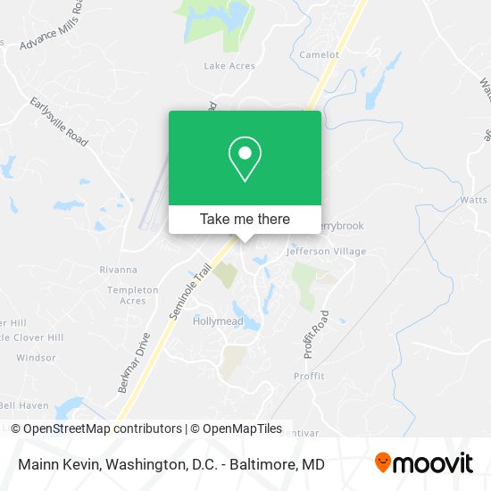 Mapa de Mainn Kevin